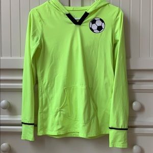 Girls Justice Soccer hooded top!